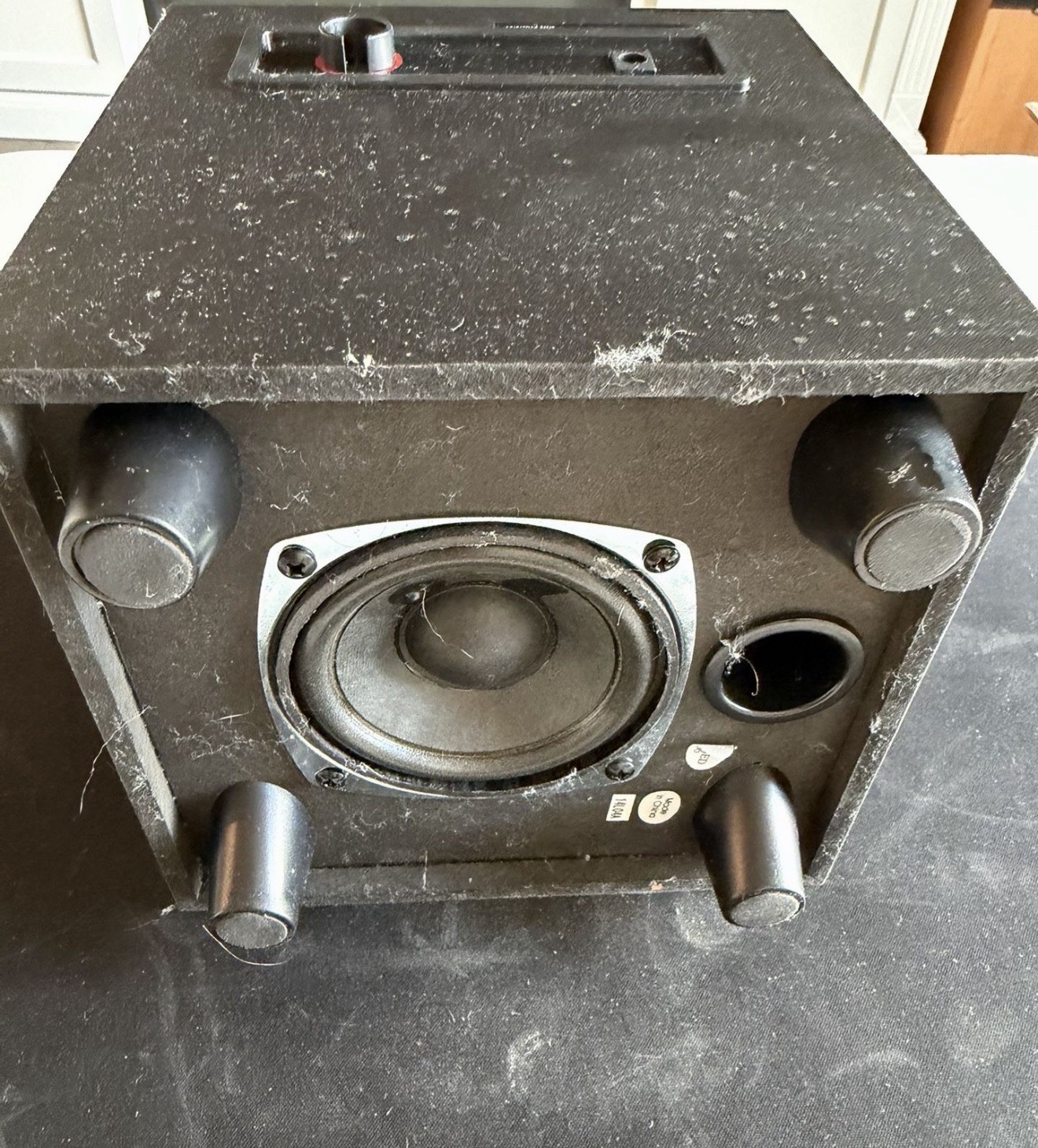Insignia NS-PCS21 2.1 Wired Subwoofer Speaker Black AC Powered