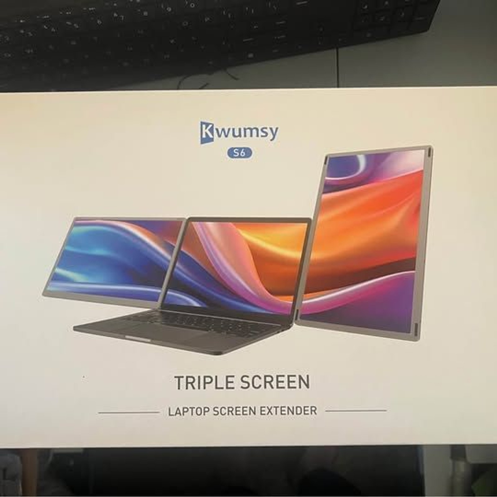 Kwumsy S6 Triple Screen Laptop Extender