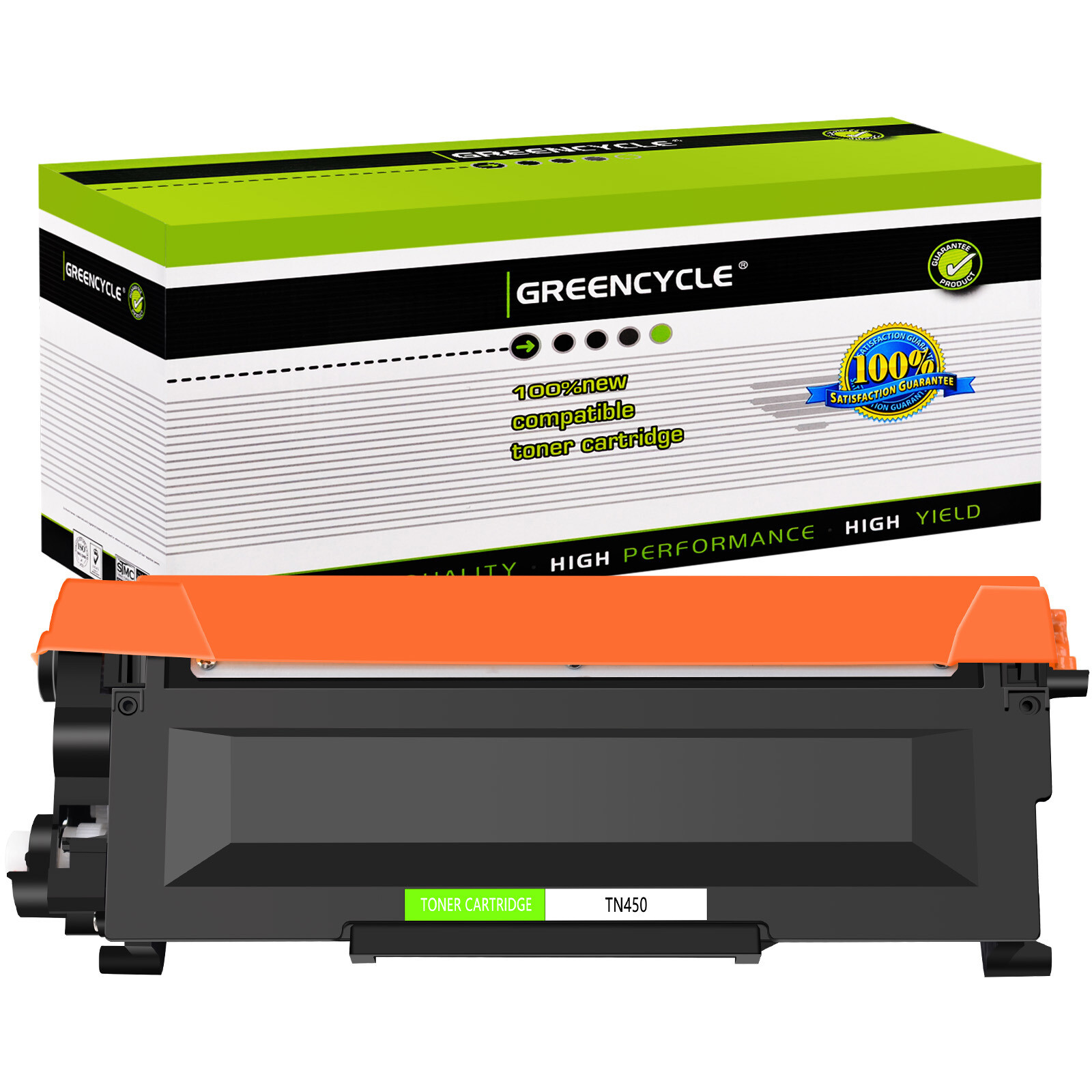 1PK Greencycle TN450 Toner Fit For Brother MFC-7860DW HL-2230 2240 2280DW 2270DW
