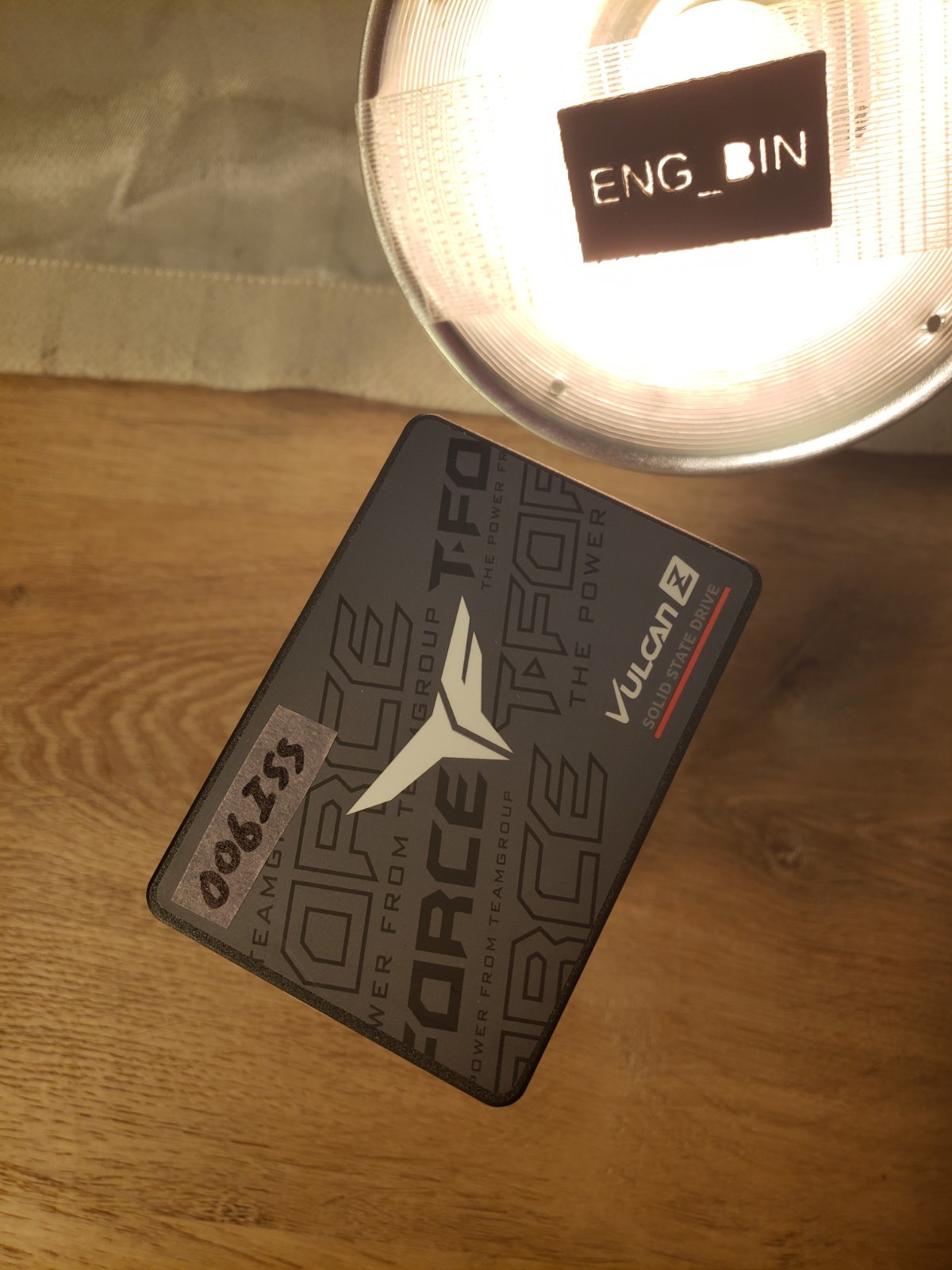 [006ISS] 2.5" SATA SSD --TEAMGROUP VULCAN 256GB -- 100% LIFE LEFT