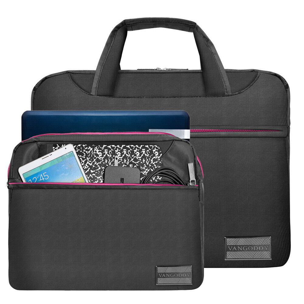 VanGoddy Men's Crossbody Laptop Bag Nylon Briefcase For 13" HP Pavilion x360 13