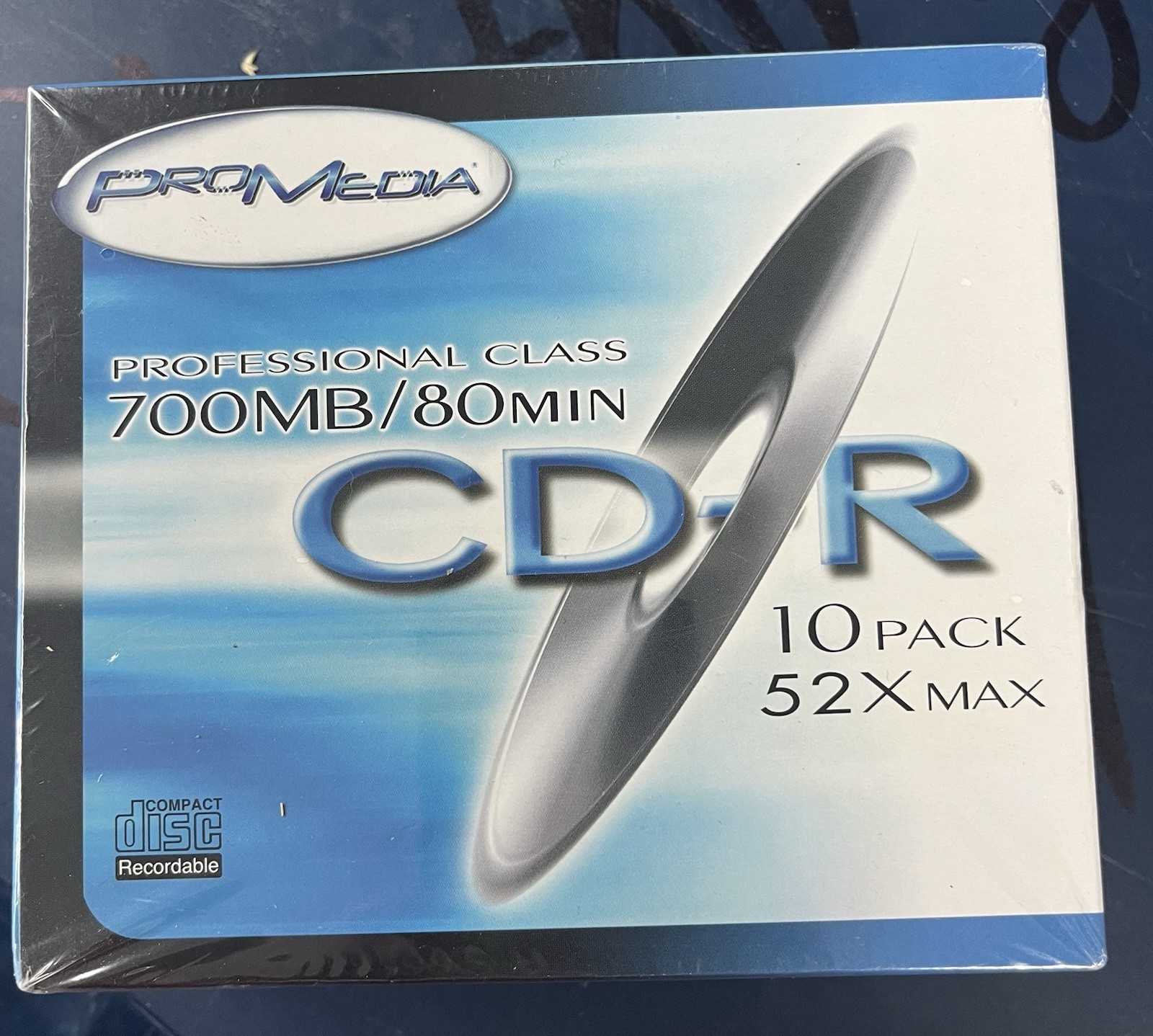 PROMedia Professional Class 10 PACK Disc CD-R 700MB 80min PCD-70BJ-1052 52x Max 