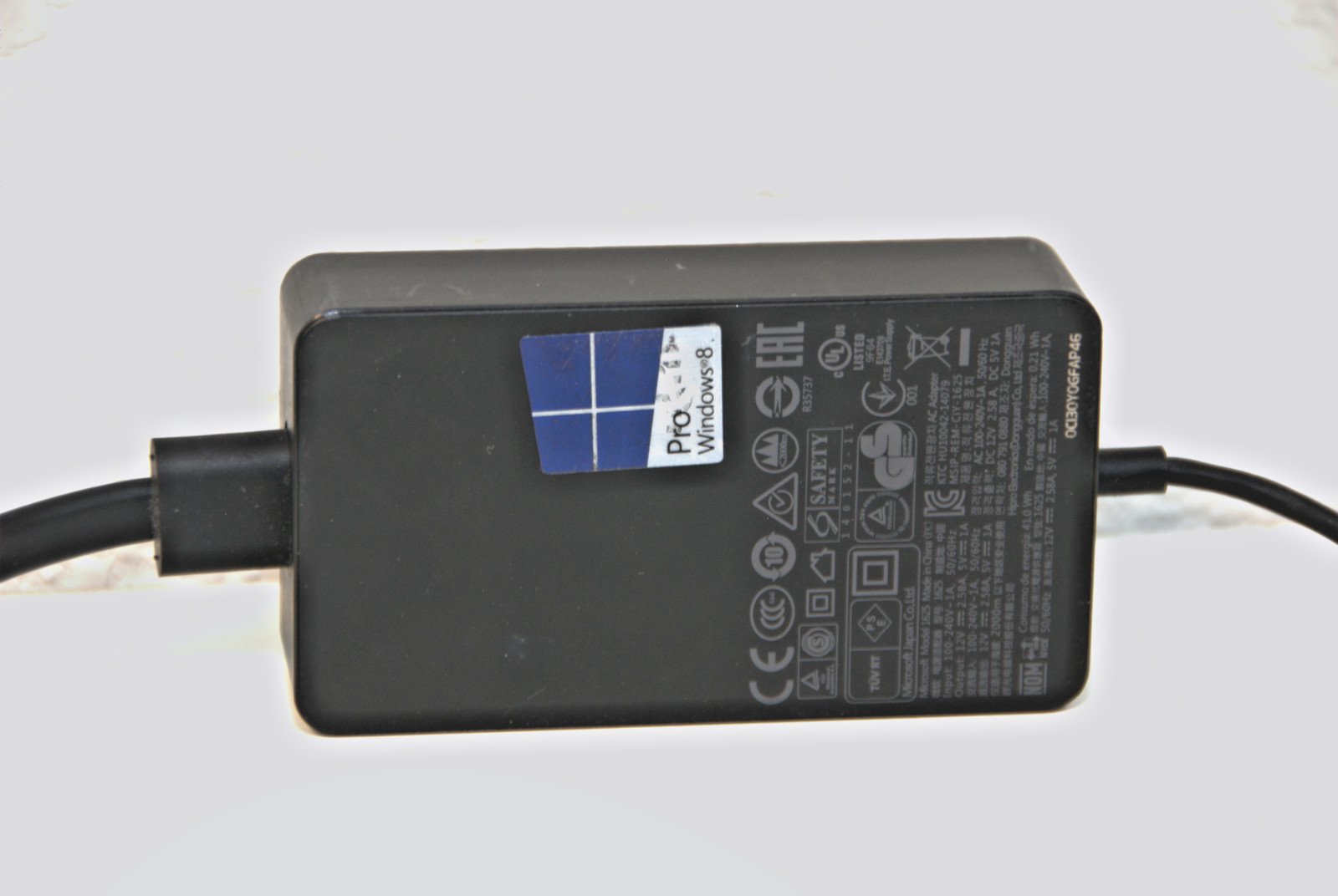 OEM Microsoft Surface Charger 1625 AC Adapter Surface Connect Tested