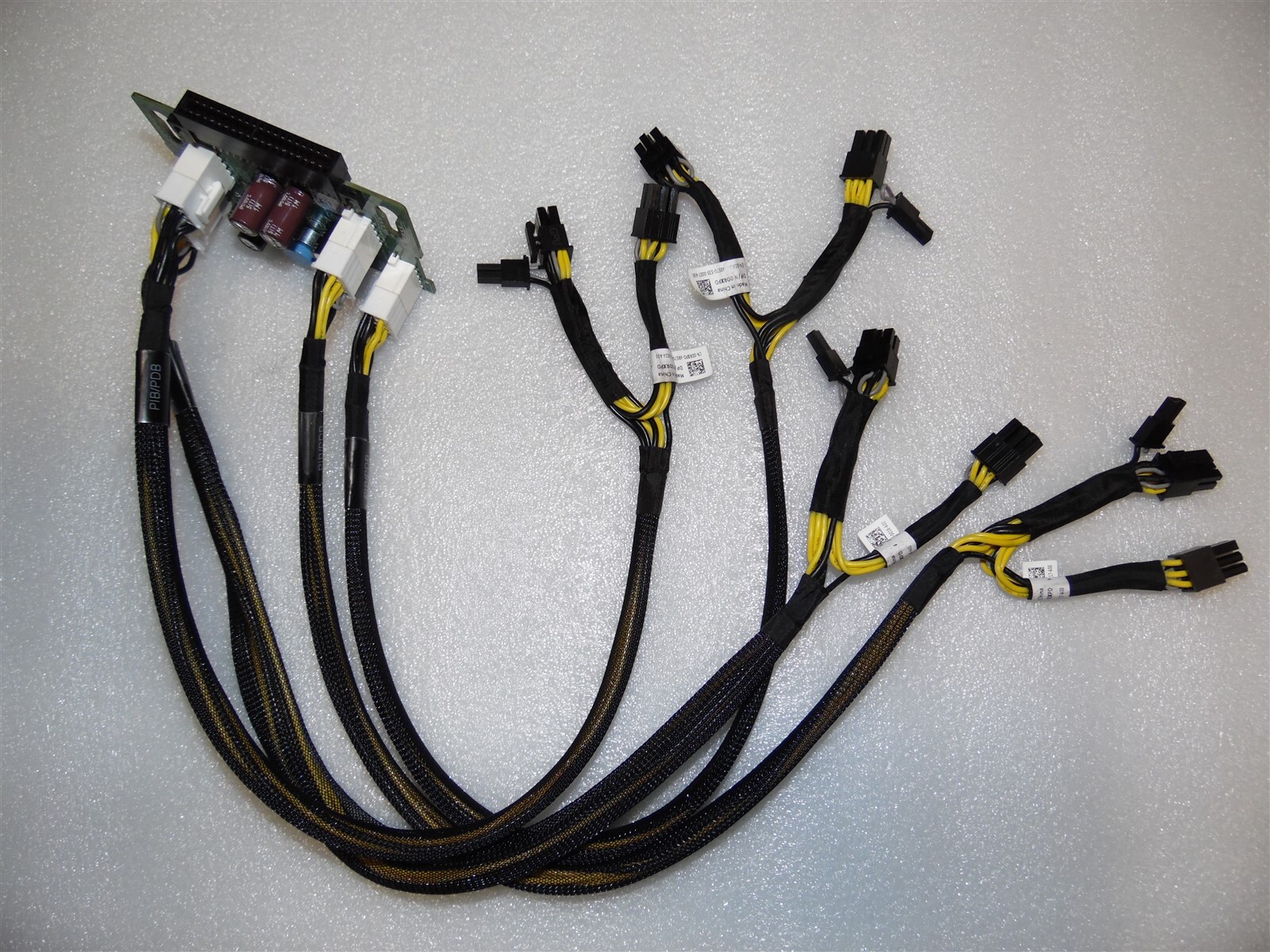 DELL POWEREDGE T630 SERVER GPU POWER EXPANSION BOARD WITH 4 CABLES X7C1K DRXPD