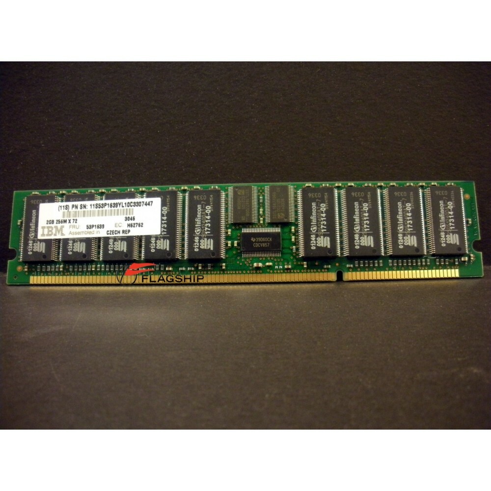 IBM 3046-9406 / 53P1639 2GB (1x 2GB) Main Storage Memory DIMM