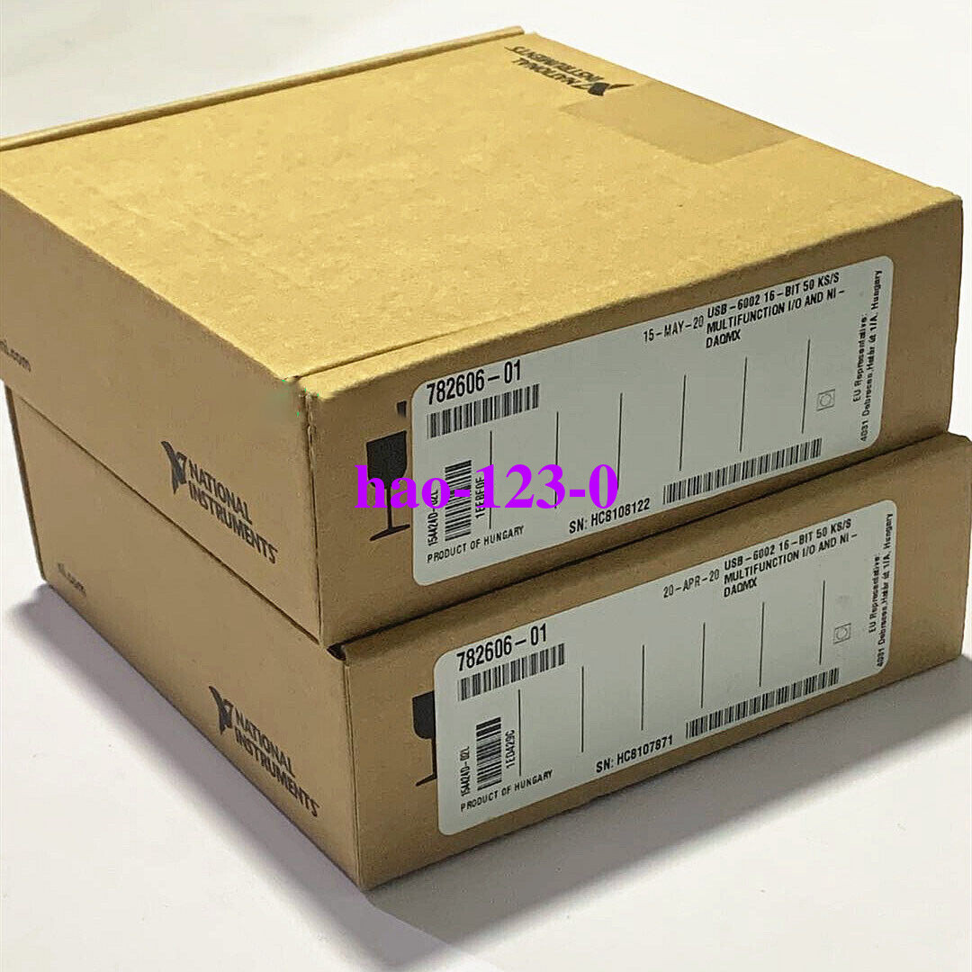 One New NI USB-6002 782606-01 DAQ Data Acquisition (DHL/FedEx) Fast delivery