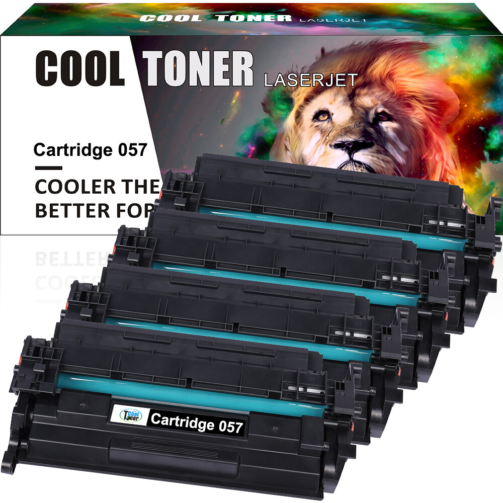 4PK 057 Toner Compatible for Canon 057 057H LBP227 233 226 MF445 MF453 With Chip