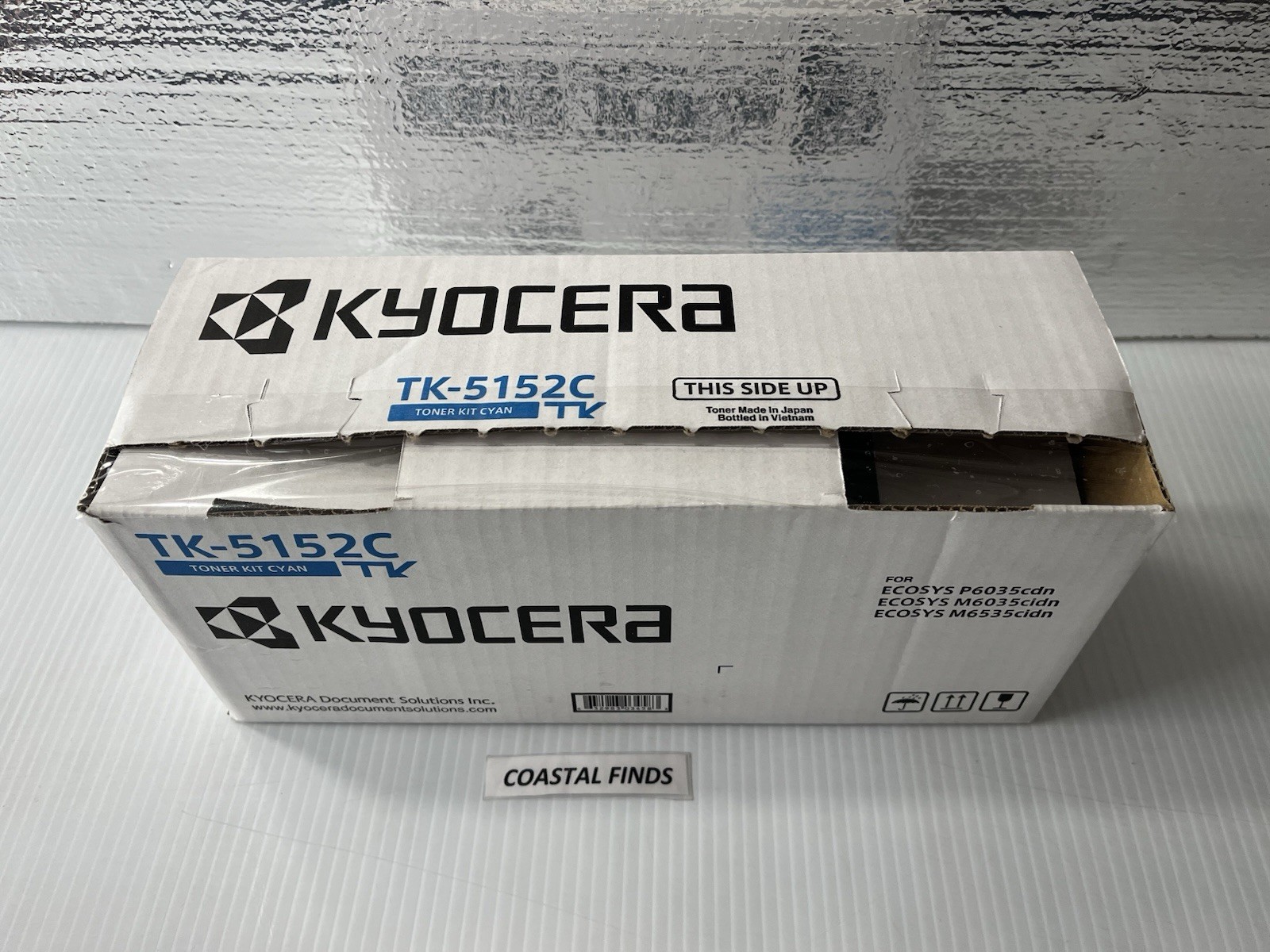 Kyocera TK-5152C Toner Kit Cyan Cartridge OEM NEW Sealed TK 5152 C P6035cdn