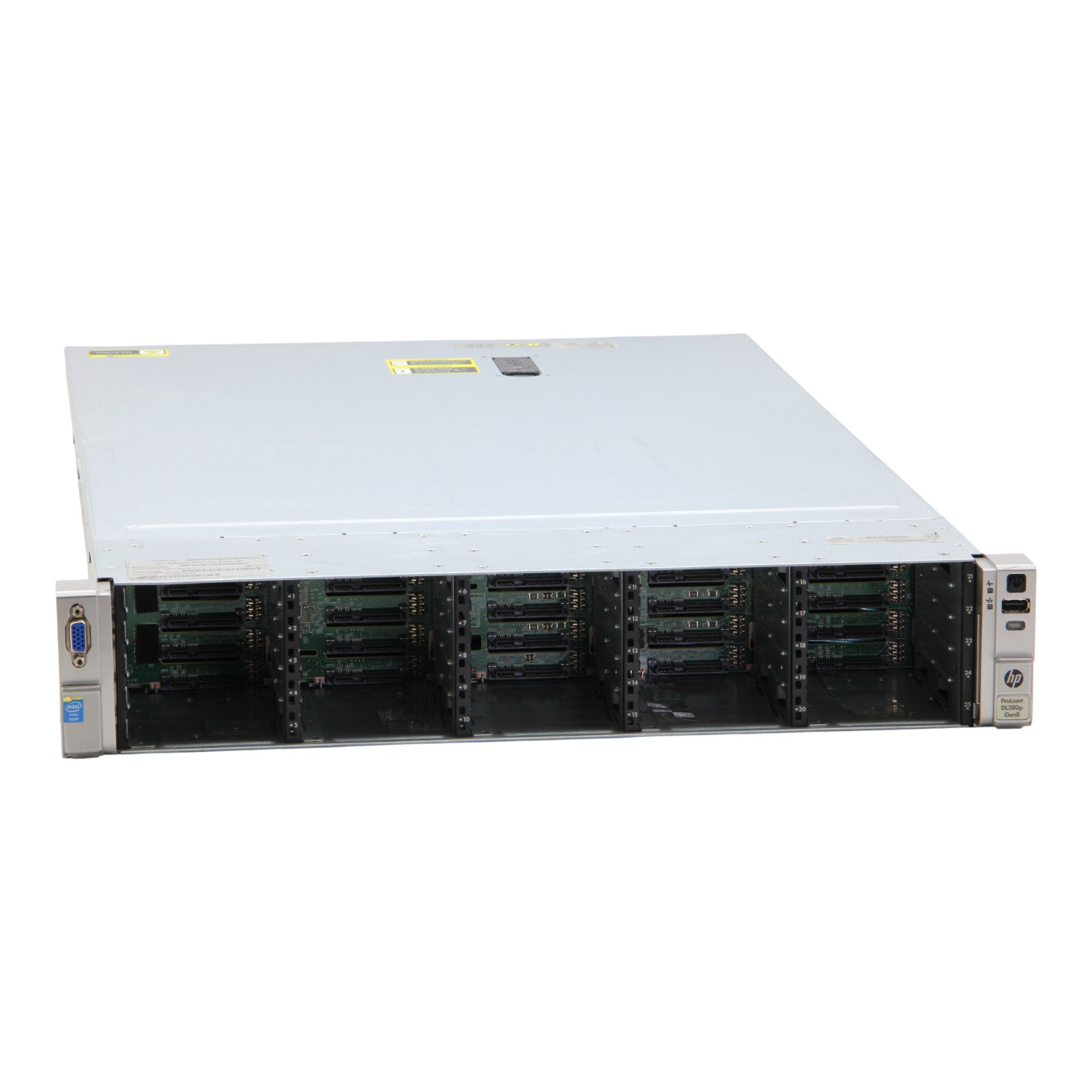 HP ProLiant DL380p G8 2x LGA2011 0GB DDR3 2x HS Red. PSU 25x SFF CTO Server