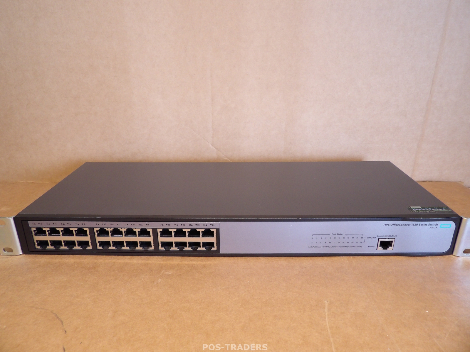 HP JG913A OfficeConnect 1620 Series Gigabit Network Switch 24-Port LAN - INCL RM