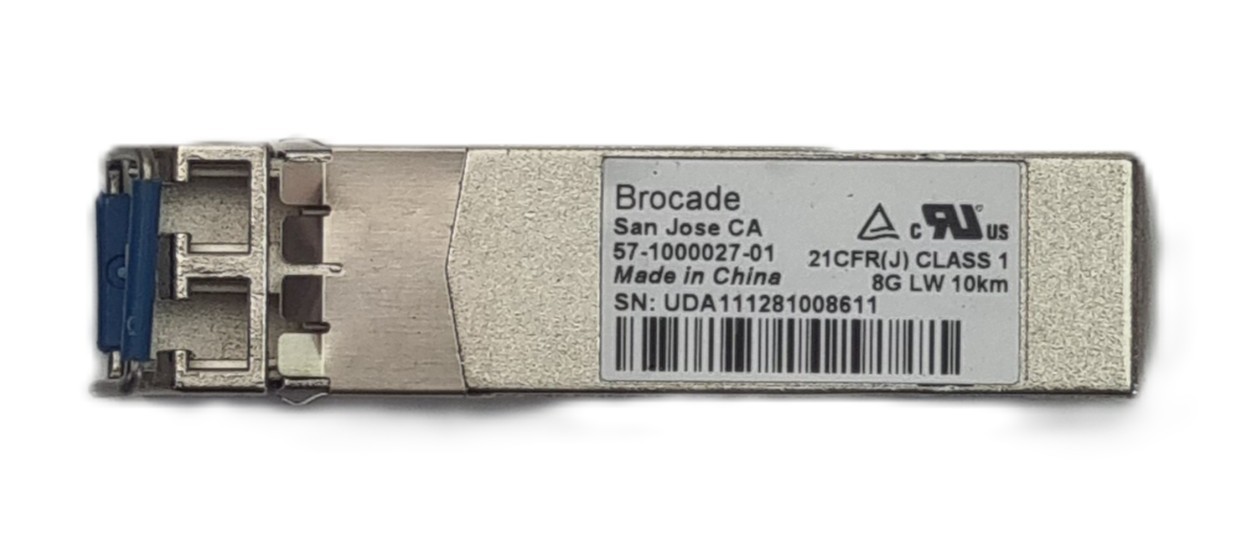 Brocade 57-1000027-01 XBR-000153 8Gb FC SFP+ 1310nm 10km LW Single Mode Optic