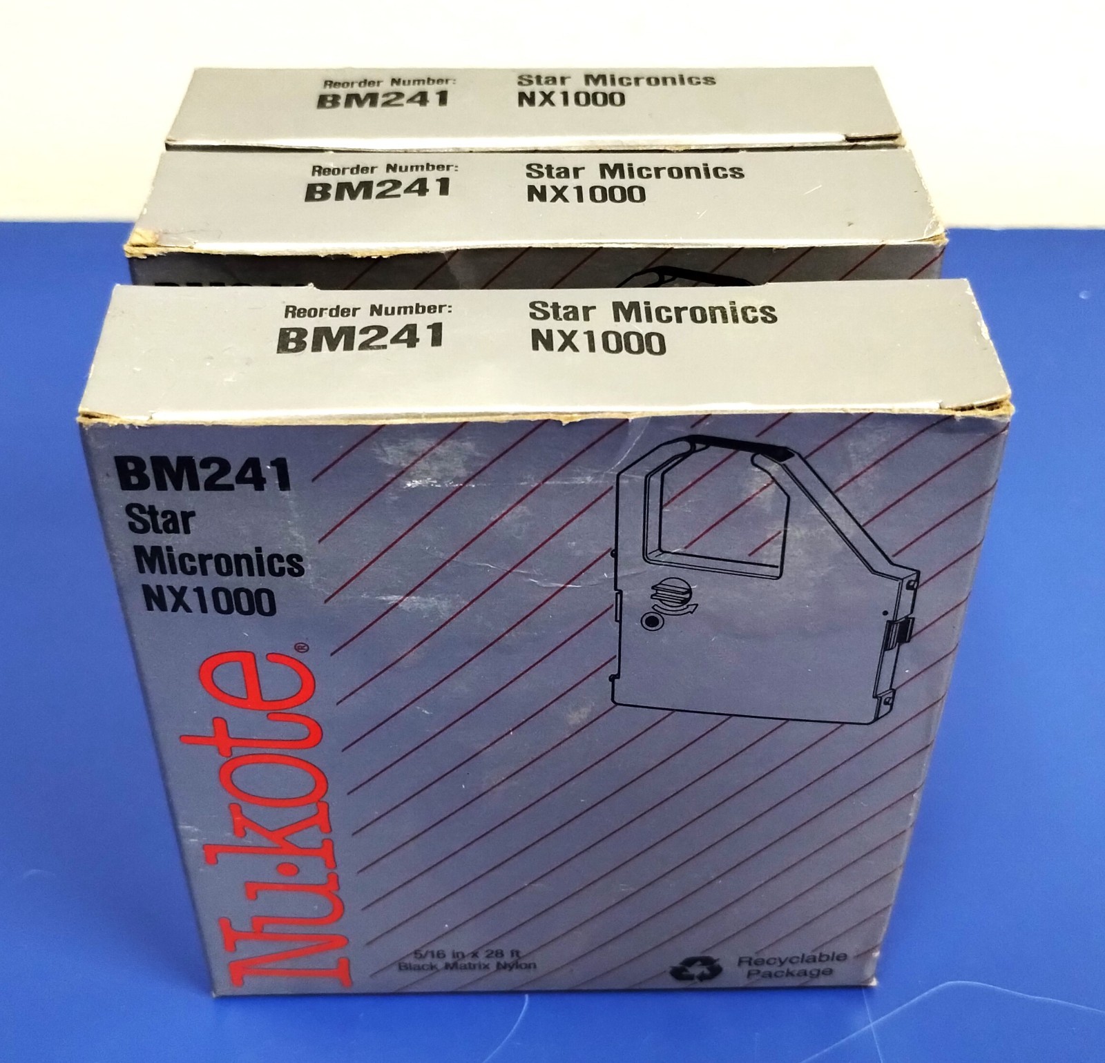 NEW Nu-Kote BM241 Black Matrix Nylon