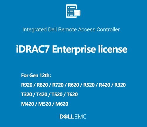 iDRAC 7 8 9 9x5 9x6 10 Enterprise License Lifetime for Dell 12-17 Gen Server