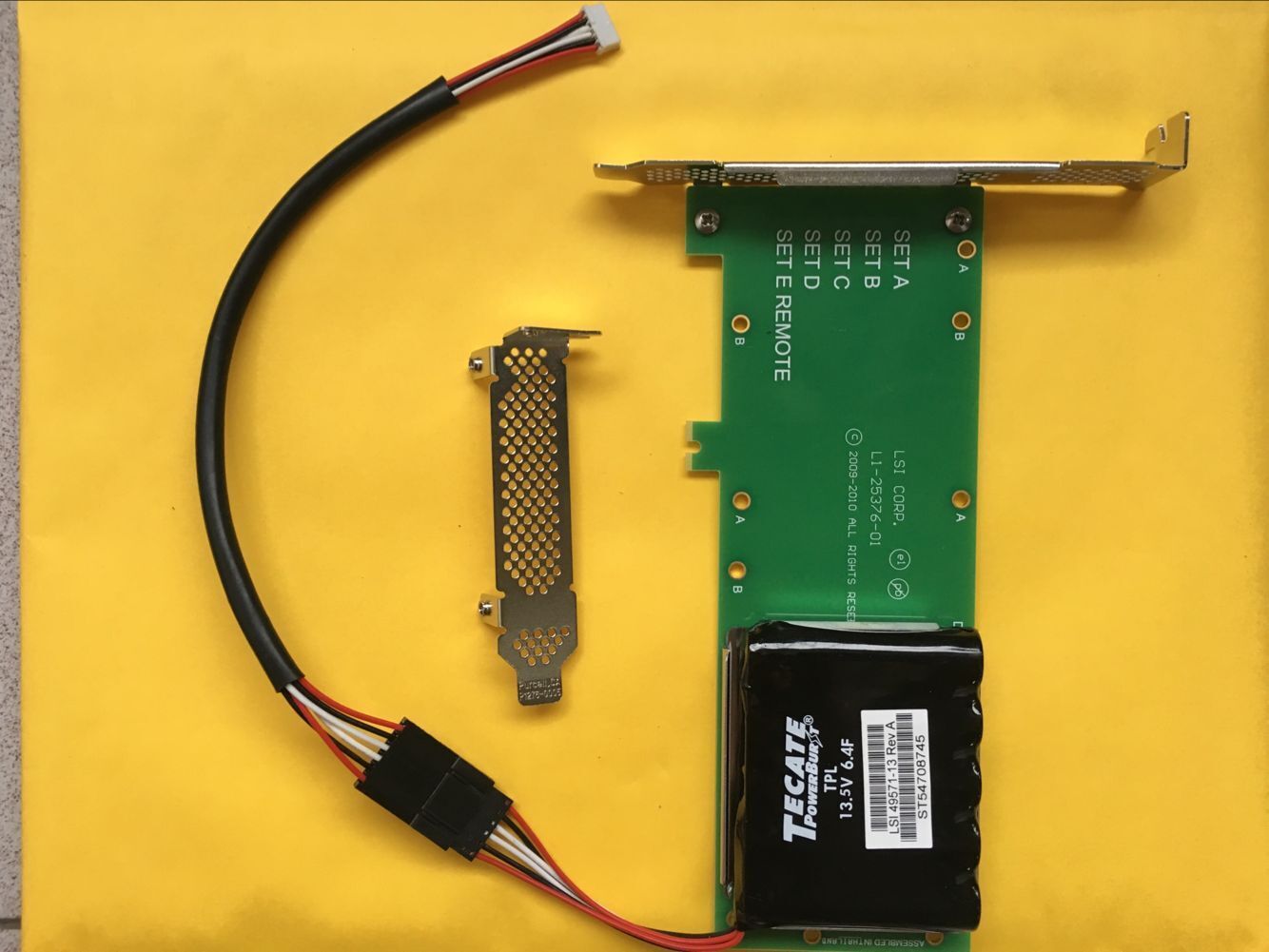  LSI LSI00291 Bracket Bare + Super capacitor LSI-49571-03/01 Battery