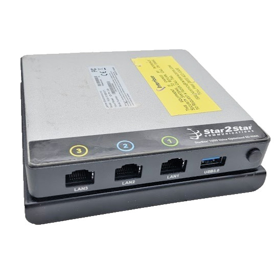Star2Star Communication Starbox 1000 Voice Optimized NCA-1010B-ST1 NO POWER CORD
