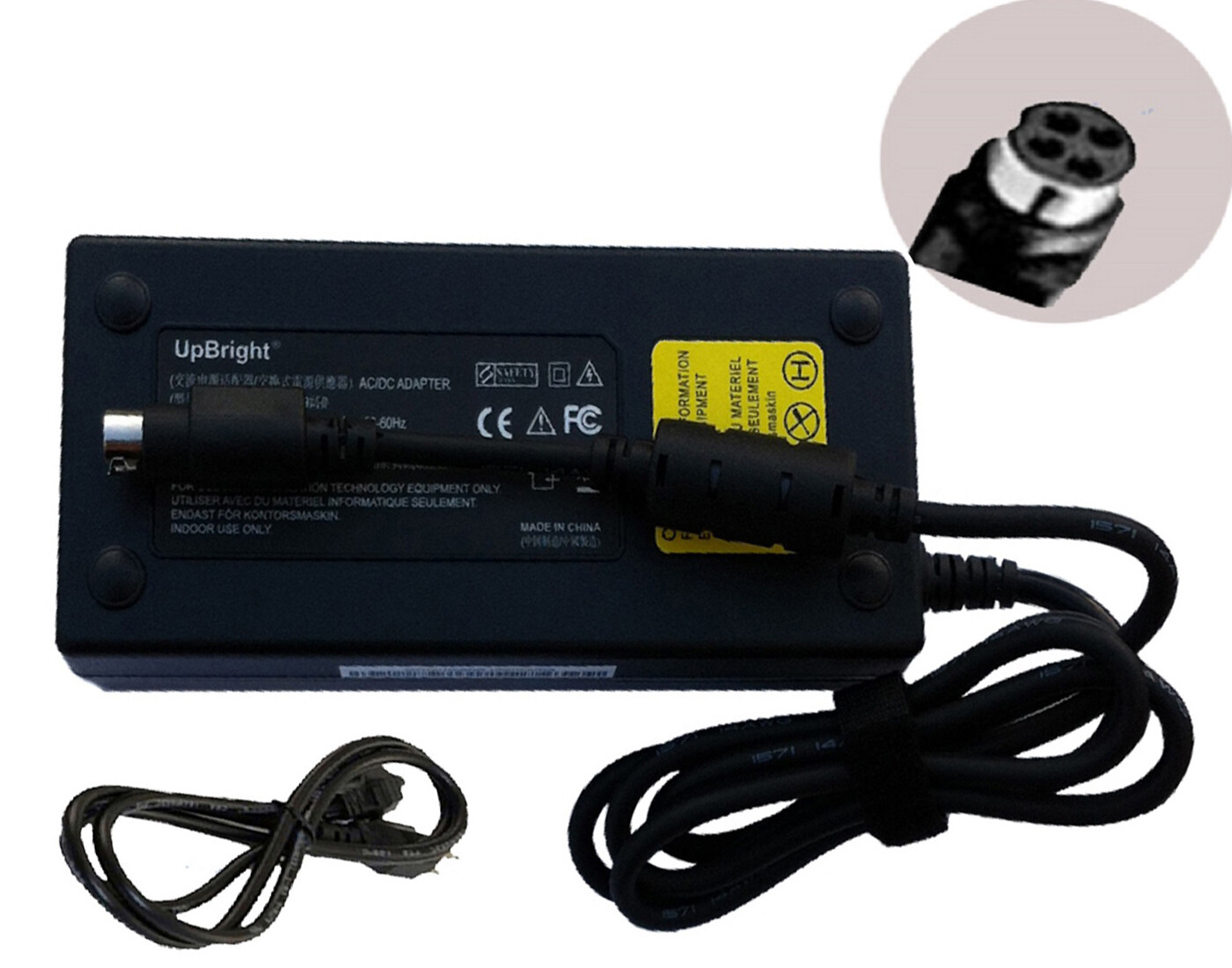 19V 9.5A AC Adapter For Toshiba X205 PA3546E-1AC3 Laptop DC Charger Power Supply