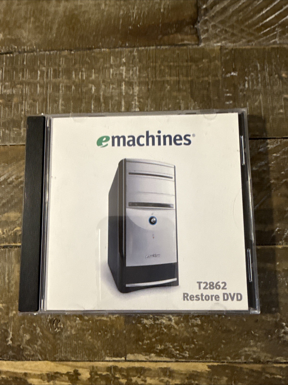 eMachines T2862 Restore PC Software