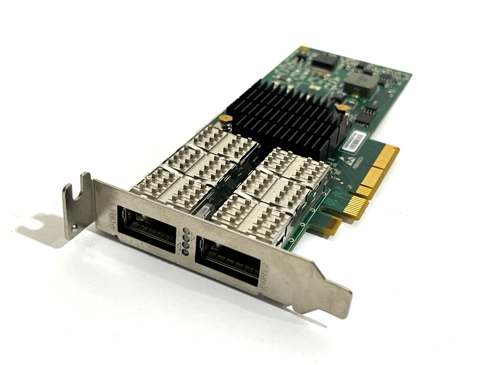 Oracle MHQH29B-XSR Dual-Port 40GB QSFP PCIe x8 Server Adapter P/N: 375-3696-01