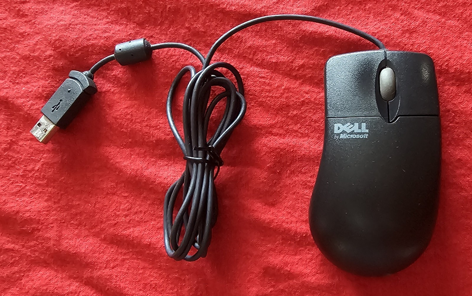 Vintage Dell By Microsoft IntelliMouse 1.2A USB Optical Ball Mouse X05-72939