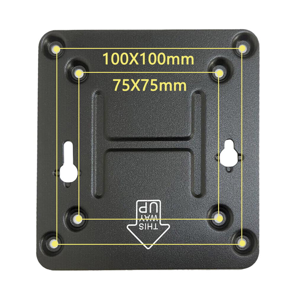 For Intel NUC4 5 6 7 8 10 11th 13LCD Display Back Mount Vesa bracket With screws