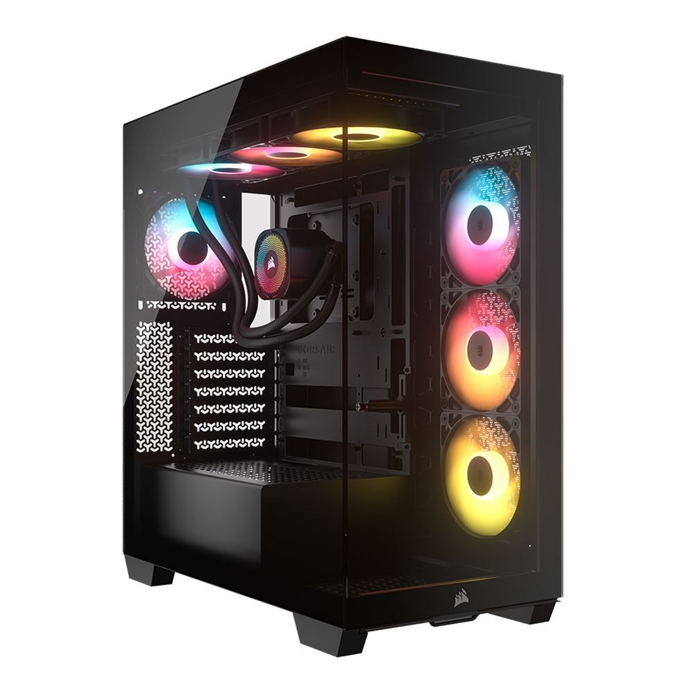 Corsair 3500X RS-R ARGB Tempered Glass ATX Mid-Tower Computer Case - Black