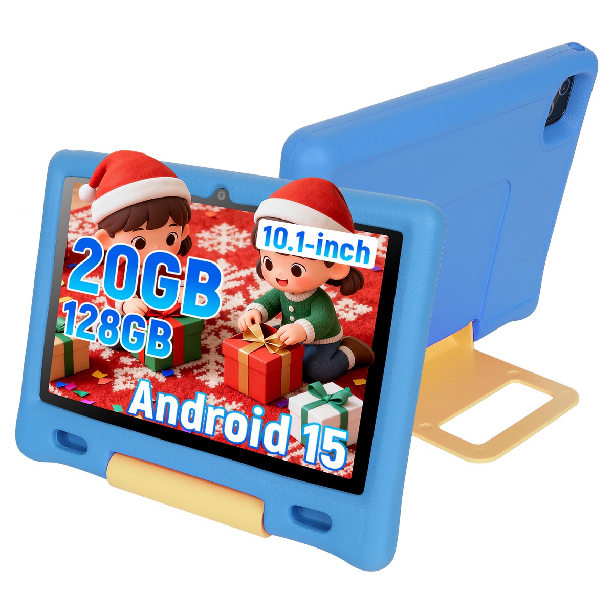 Tablet 10 in Android 15 Tablet for Kids 20(3+17)GB RAM 128GB ROM Parent Cont