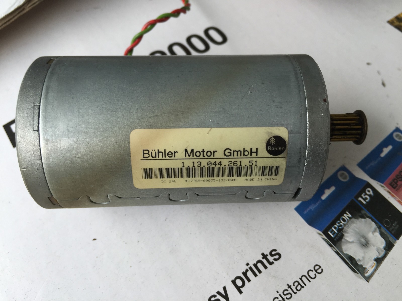 C7769-60340 C7779 fit for HP Designjet 500 800 500ps Carriage (SCAN-AXIS)  Motor