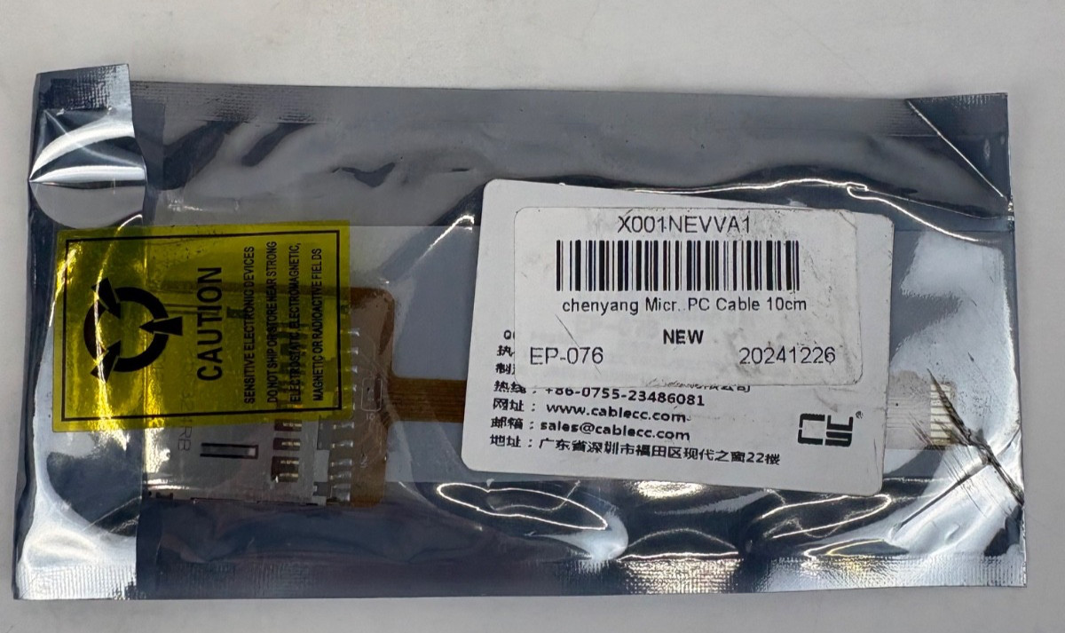 Chenyang Micro SD TF Memory Card Kit TF Male to SD Female Extension Soft Flat
