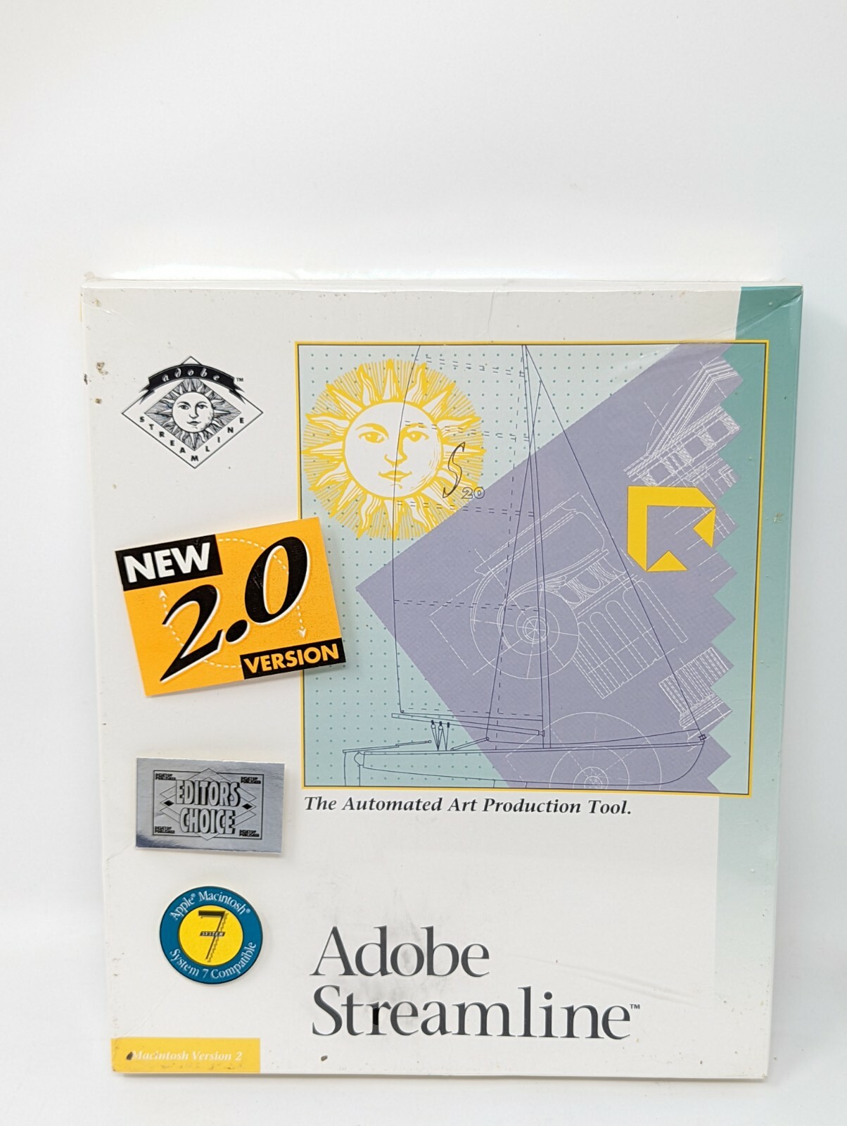 Vintage Adobe Streamline 2.0 for Mac - NEW SEALED