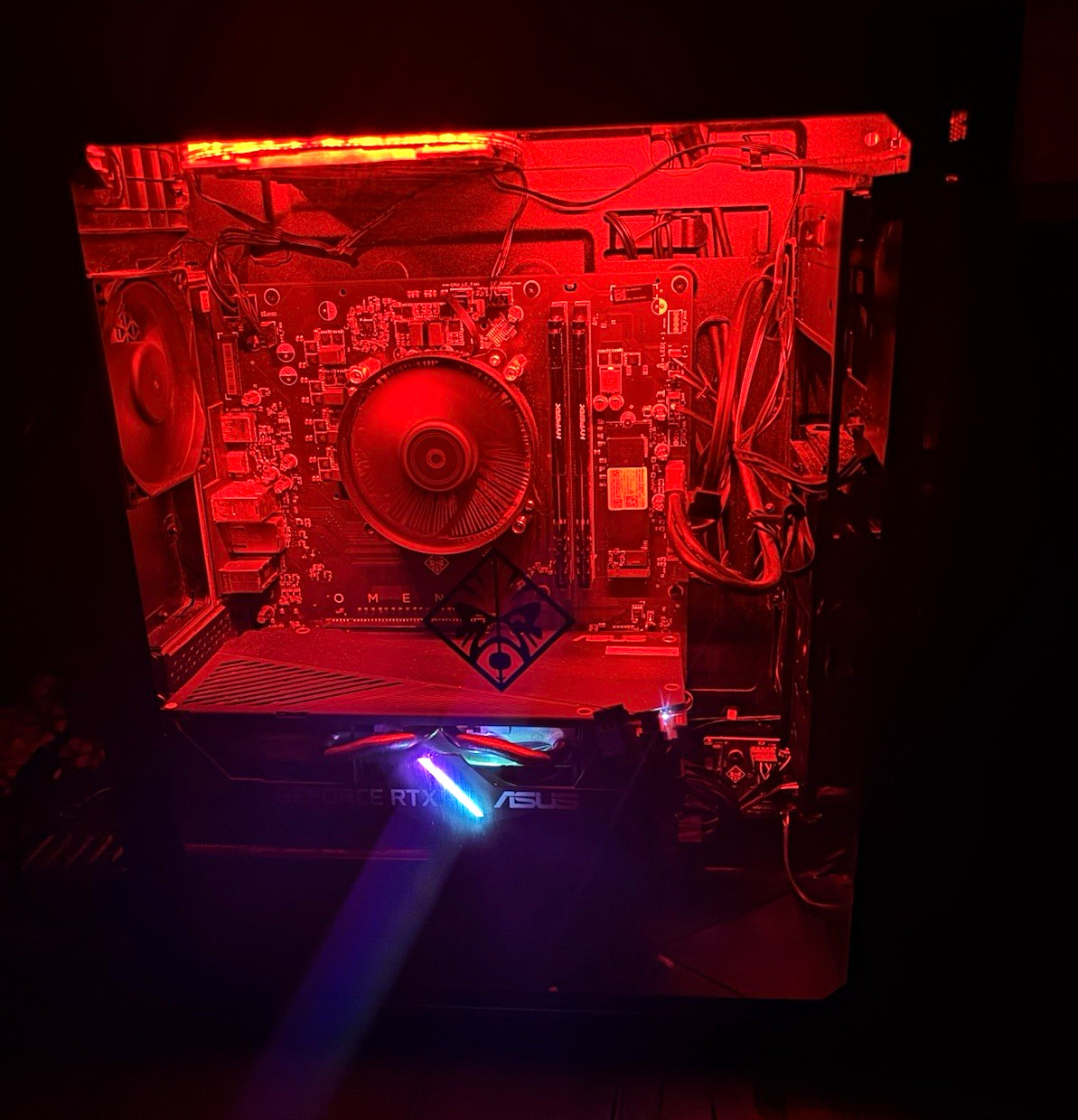 HP OMEN Gaming Desktop PC, Dedicated Graphics, RGB Lighting, Black
