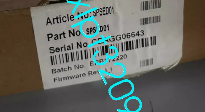 SPSED01 ABB  Bailey card with new fedex or DHL