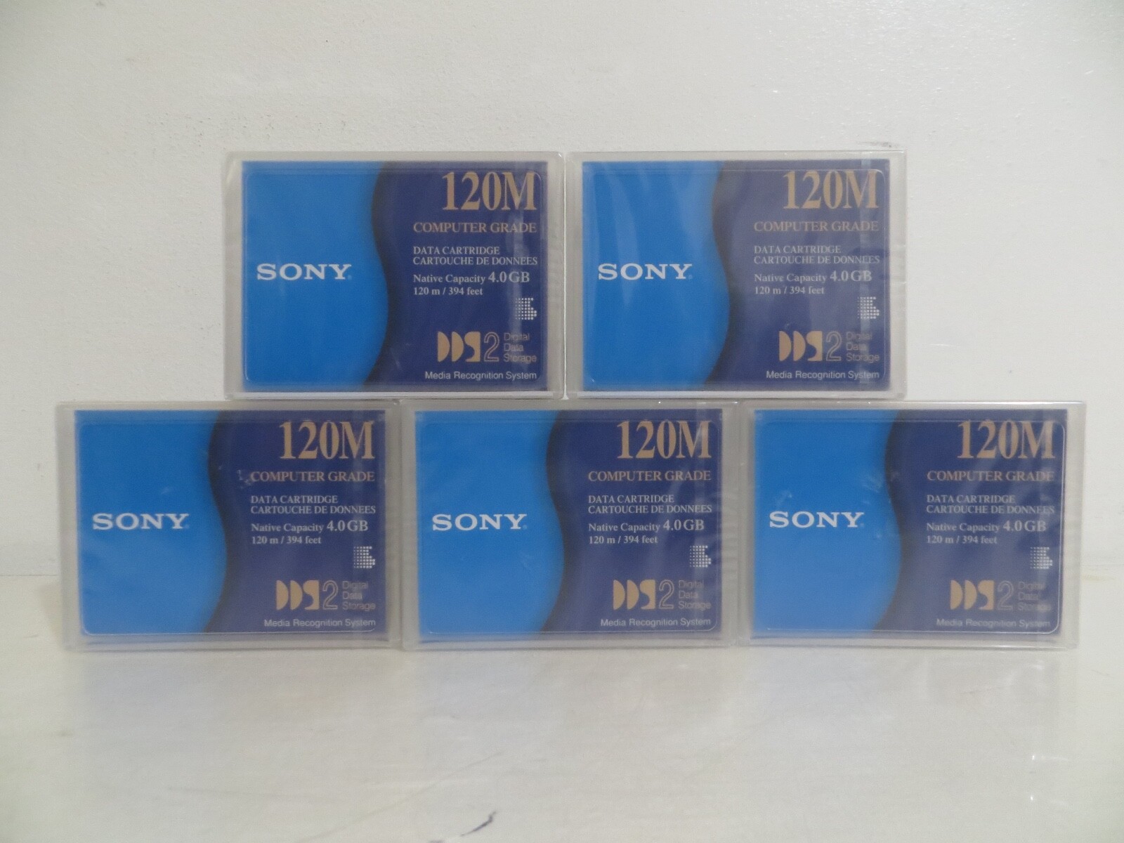 Sony DGD120M Data Cartridges - 5 ps