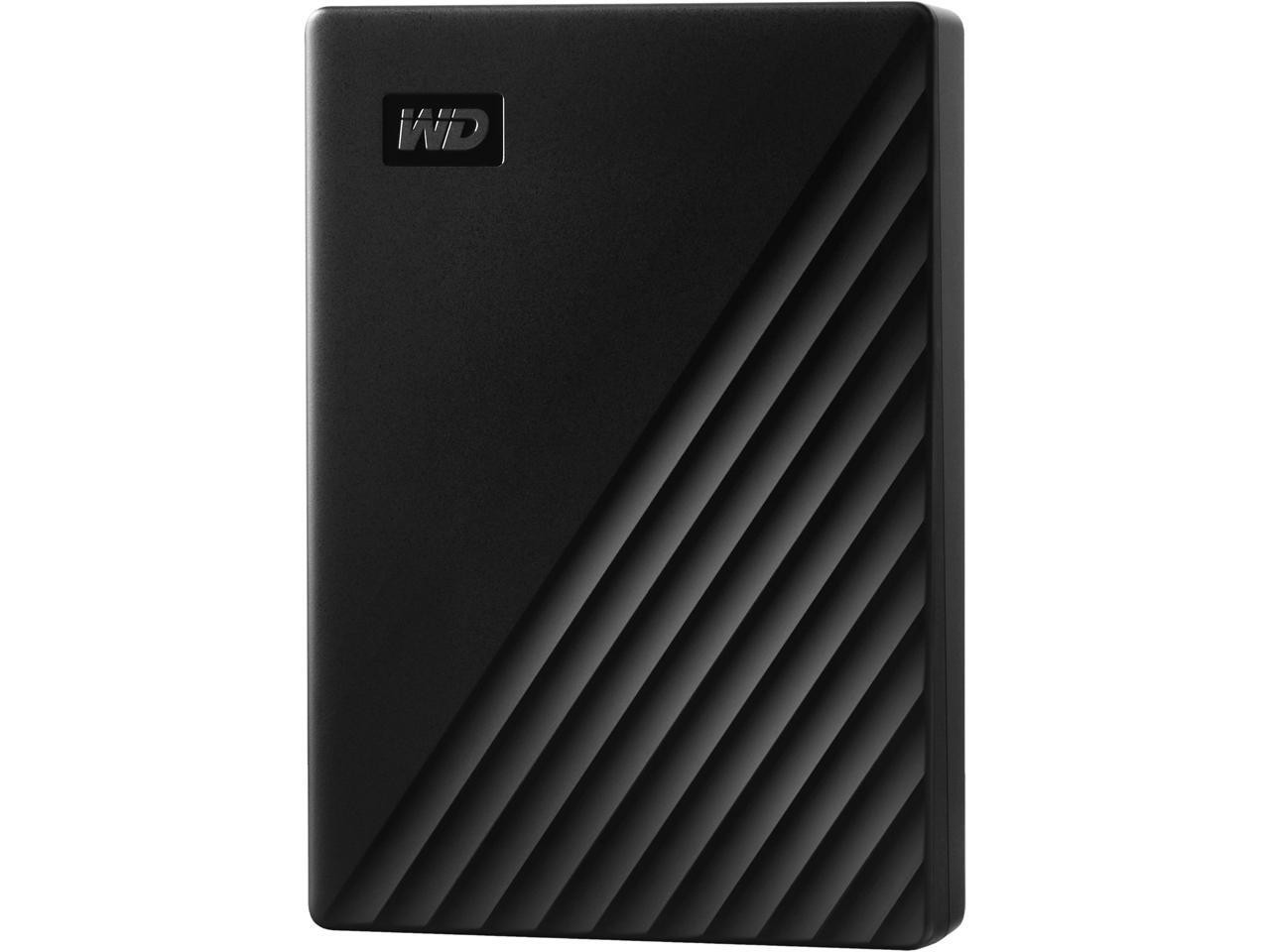 WD 4TB My Passport Portable Storage External Hard Drive USB 3.2 for PC/MAC Black