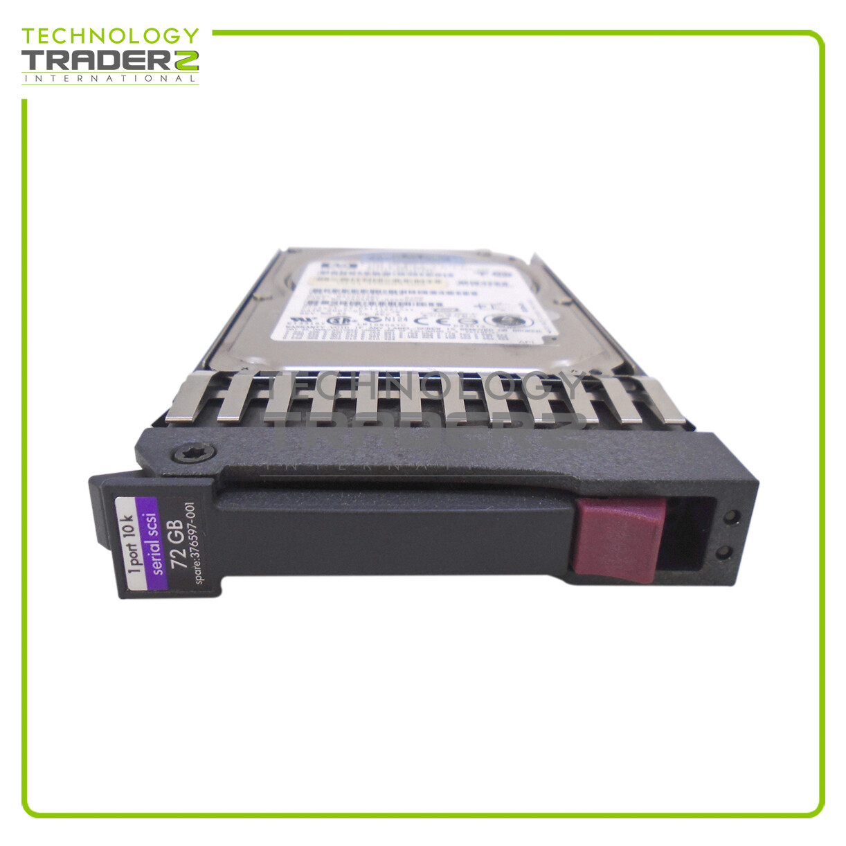 Lot Of 2 HP 375861-B21 72GB 3G 10K 2.5" SP SAS HDD 434916-001 430165-002 *Pulled