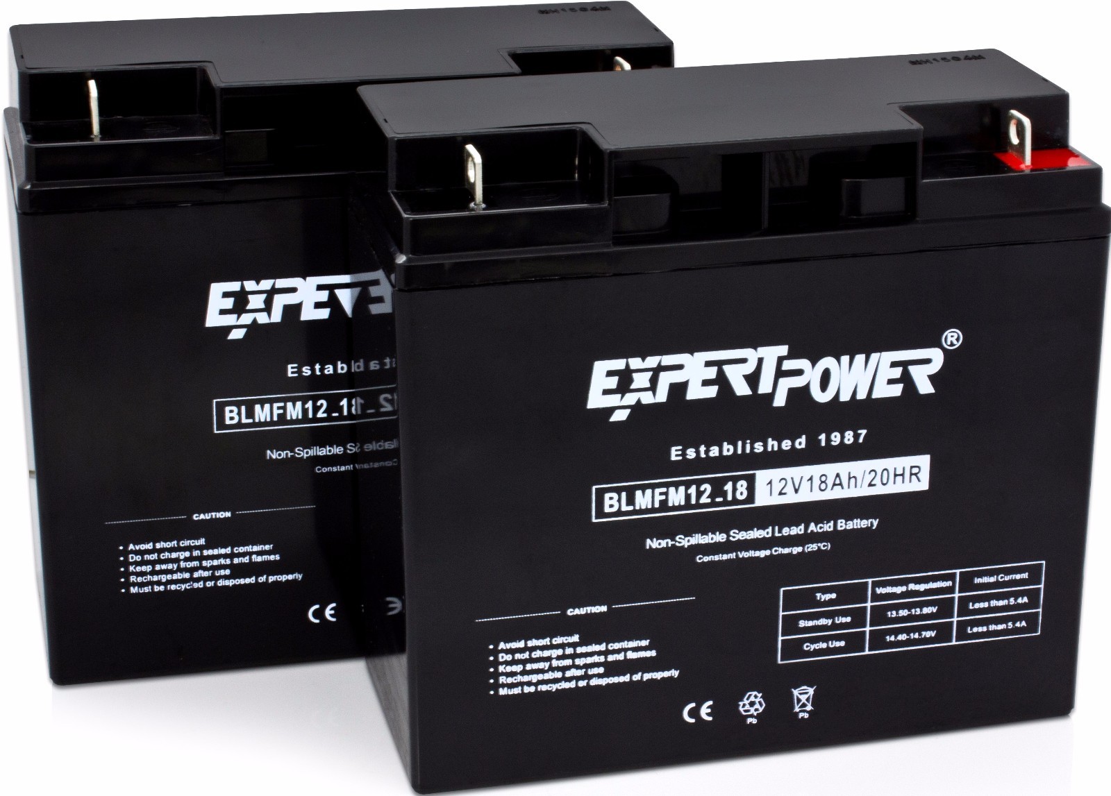 2 EXP12180 12V 18AH Battery for APC SmartUps 1400 1500 [Replacement for UB12180]