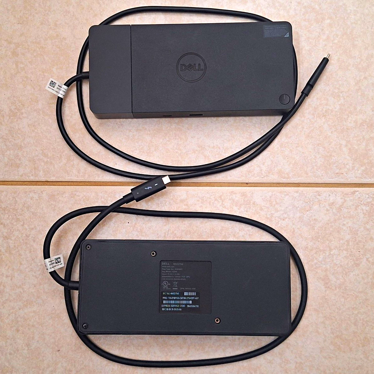 Dell WD22TB4 & WD19S AC Power Adapters 19.5V 9.23A Black Charger K20A001