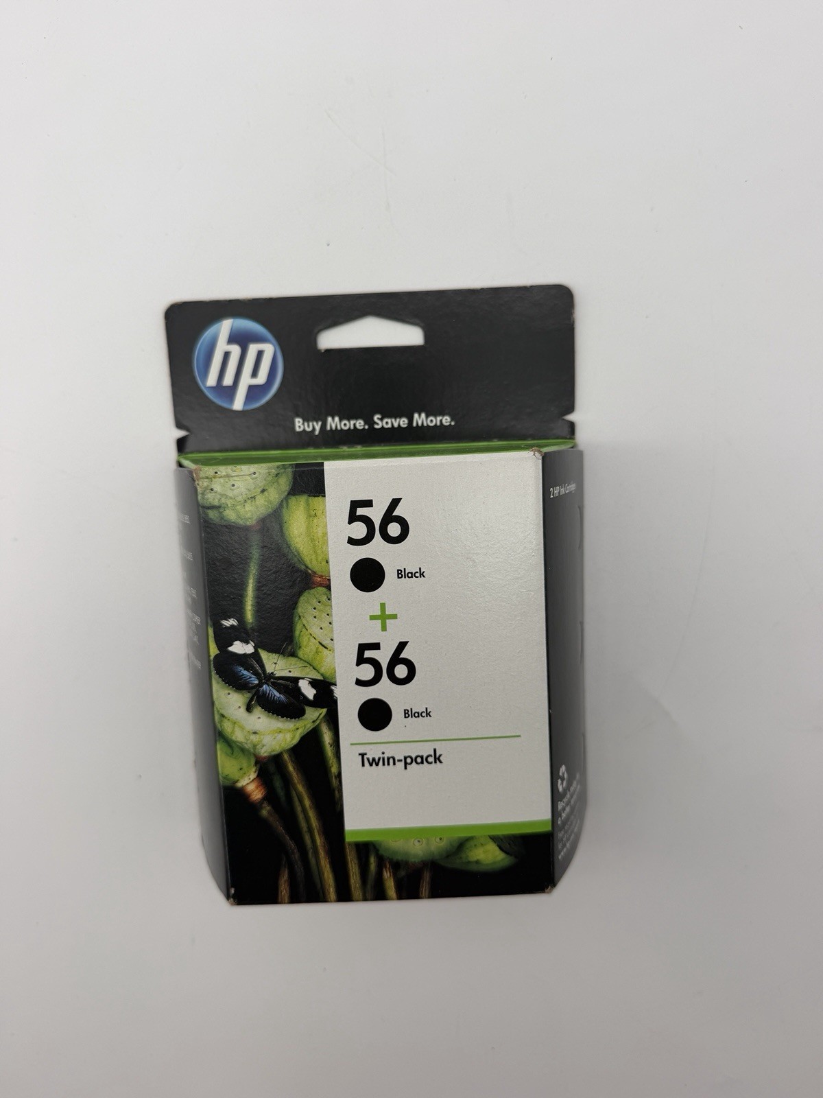NEW HP 56 Genuine Black Ink Twin-Pack Deskjet / Office Jet EXP May 2012