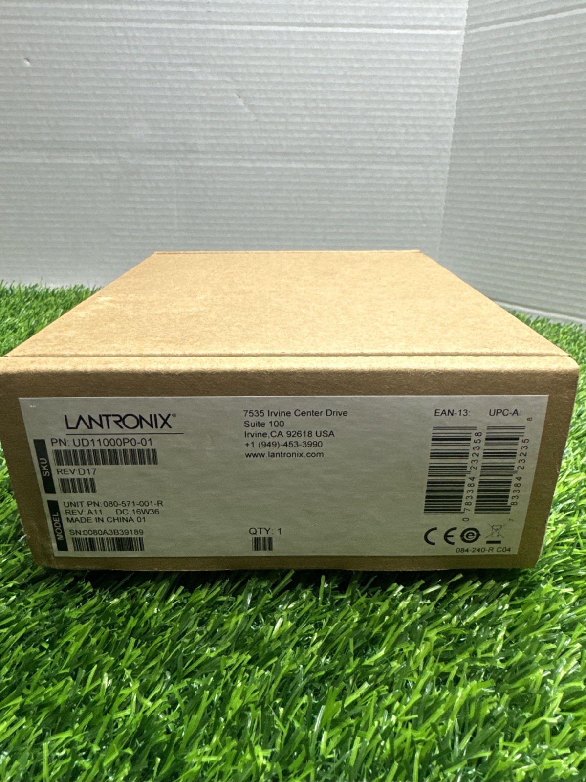 Lantronix Ud11000P0-01 Device Server 1Port. Sealed.  NBO
