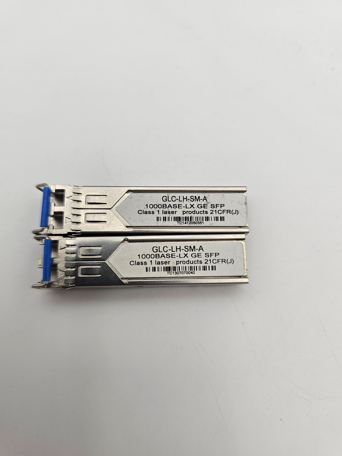 Approved Lot of 2 GLC-LH-SM-A 1000BASE-LX GE SFP SMF 1310nm 10km Lot of 2