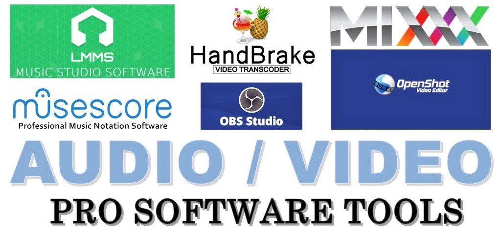 AUDIO/VIDEO PROFESSIONAL SOFTWARE TOOLS |  DVD | 