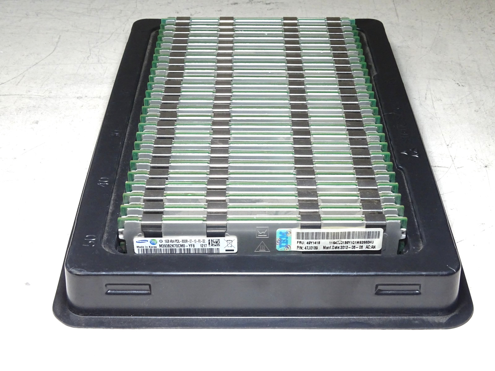 Samsung M393B2K70CM0-YF8 16GB DDR3 PC3-8500R ECC RAM Lot of 25