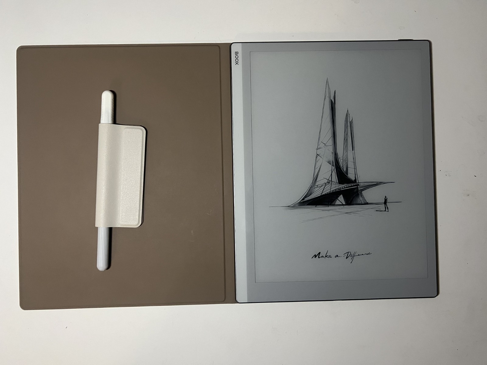 ONYX BOOX Go 10.3" E-Ink Tablet 64GB Wi-Fi Beige Bundle w/ Case & Pen