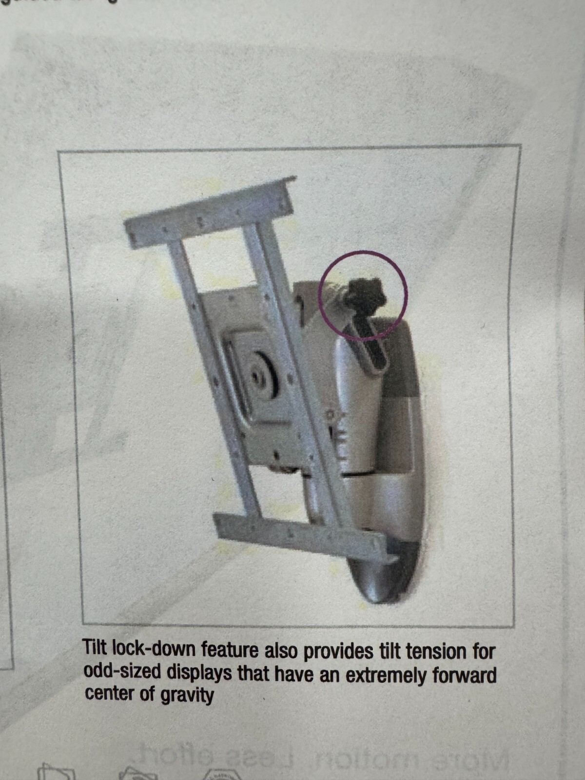 Ergotron Neo-Flex HD Wall Mount Pivot 45-195-194
