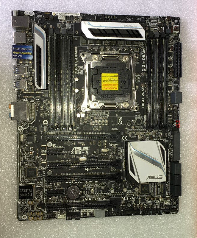 ASUS X99-A Motherboard Chipset Intel X99 LGA2011-V3 DDR4 With a I/O 