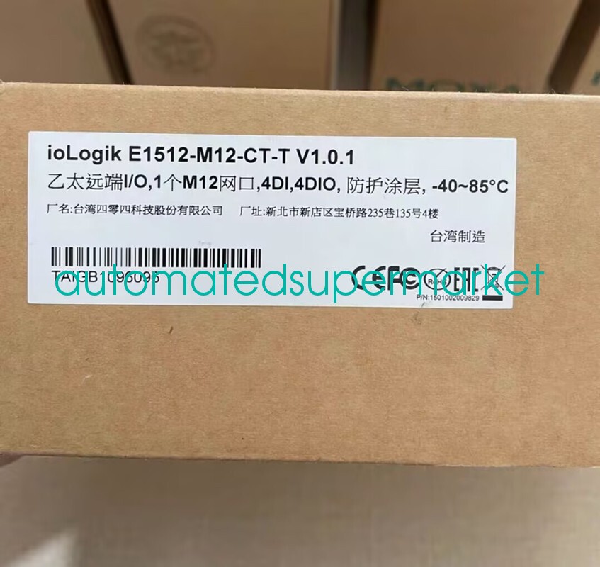 1Pcs New MOXA E1512-M12-CT-T Shipping by DHL/FedEX