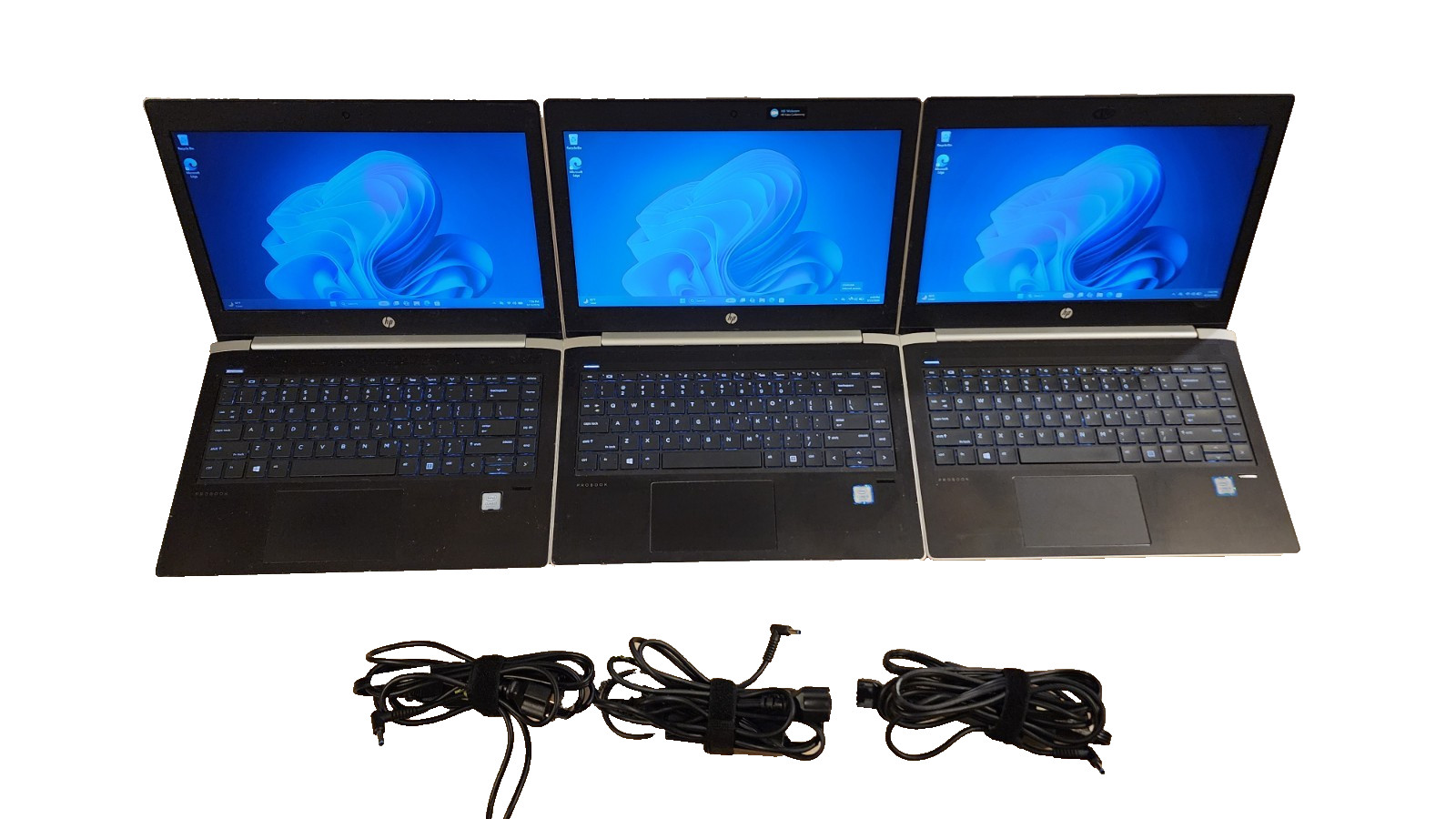 3x Lot HP ProBook 430 G5 13.3" Quad-Core i5-8250U 16GB RAM 128GB SSD HDMI Win 11