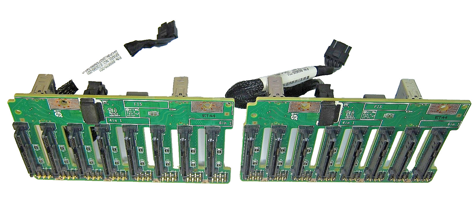 2Pcs Genuine 832305-001 8-Port SFF 2.5" SSD/HDD Backplanes for HPE DL380 Gen10