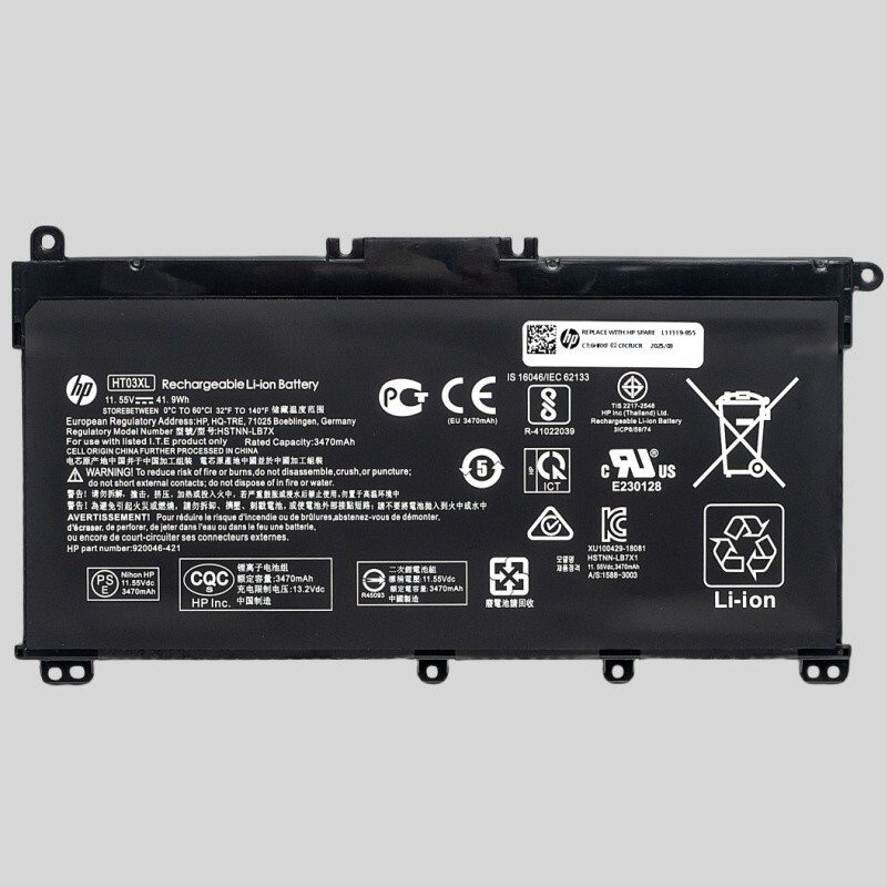 Genuine HT03XL HTO3XL L11119-855 Battery for HP Pavilion 15-DA 15-DB 15-DW 15-DY