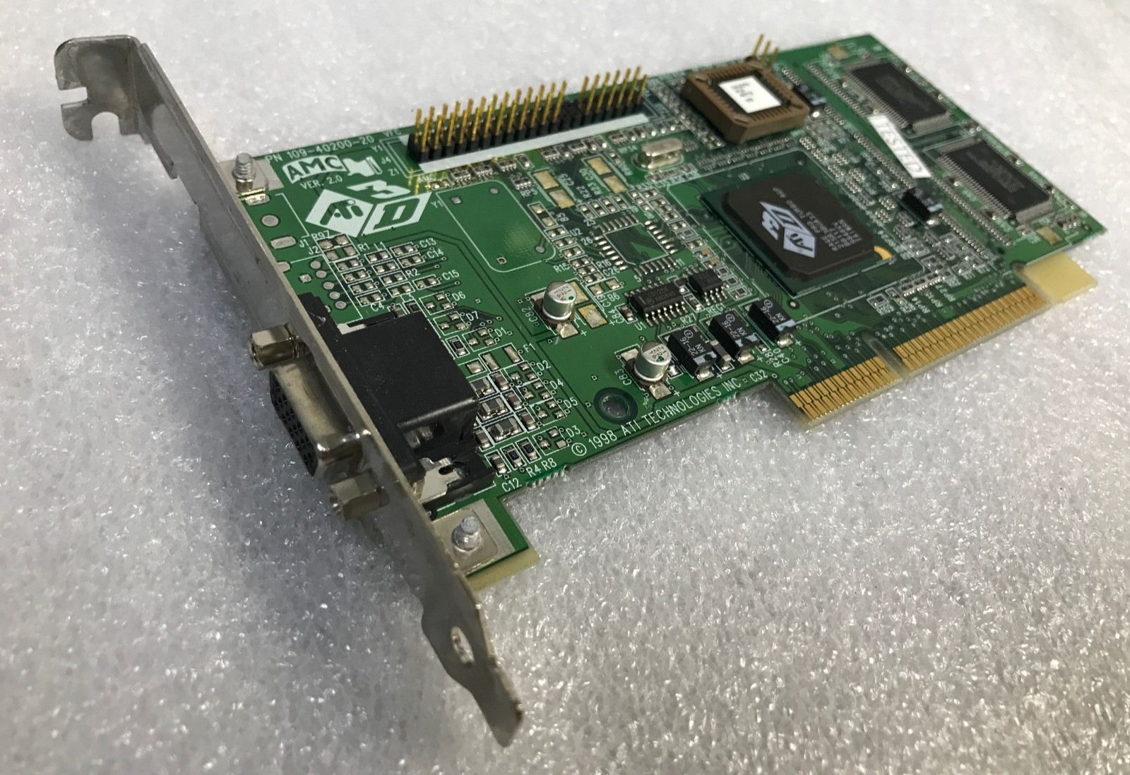ATI 109-40200-20 AMC 3D Rage PRO Turbo VGA AGP Graphics Card