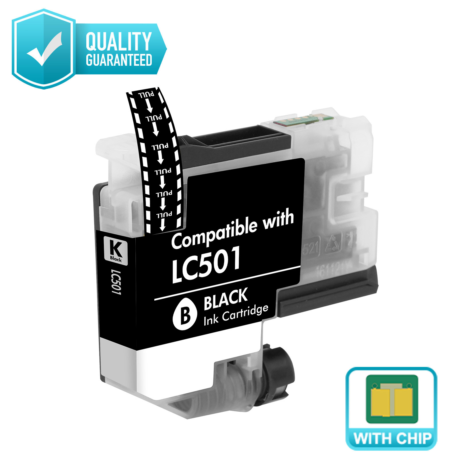LC501 Black Ink Cartridges For Brother MFC-J1260DW MFC-J1360DW MFC-J1410DW LOT